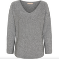 Blus Dagmar supermjuk kvalitet – Medium grey